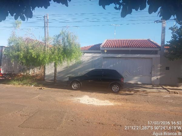 Casa - Venda, AGUA BRANCA III, ARACATUBA, SP