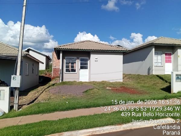 Casa - Venda, JARDIM PROGRESSO II, CAFELANDIA, PR